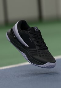 AXILUS FX - Teniszcipők többféle pályához - black/lavender gray