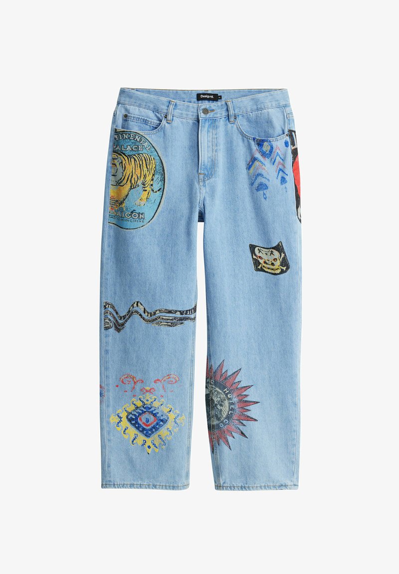 Jeans jogger a contrasto da donna I Jeans jogger a contrasto da donna I