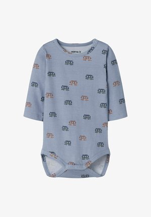 Name it, Romper Organic Cotton - Body - blue fog