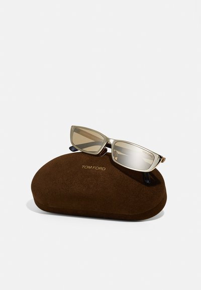 Tom Ford EVERETT UNISEX - Γυαλιά ηλίου - gold-coloured/brown mirror
