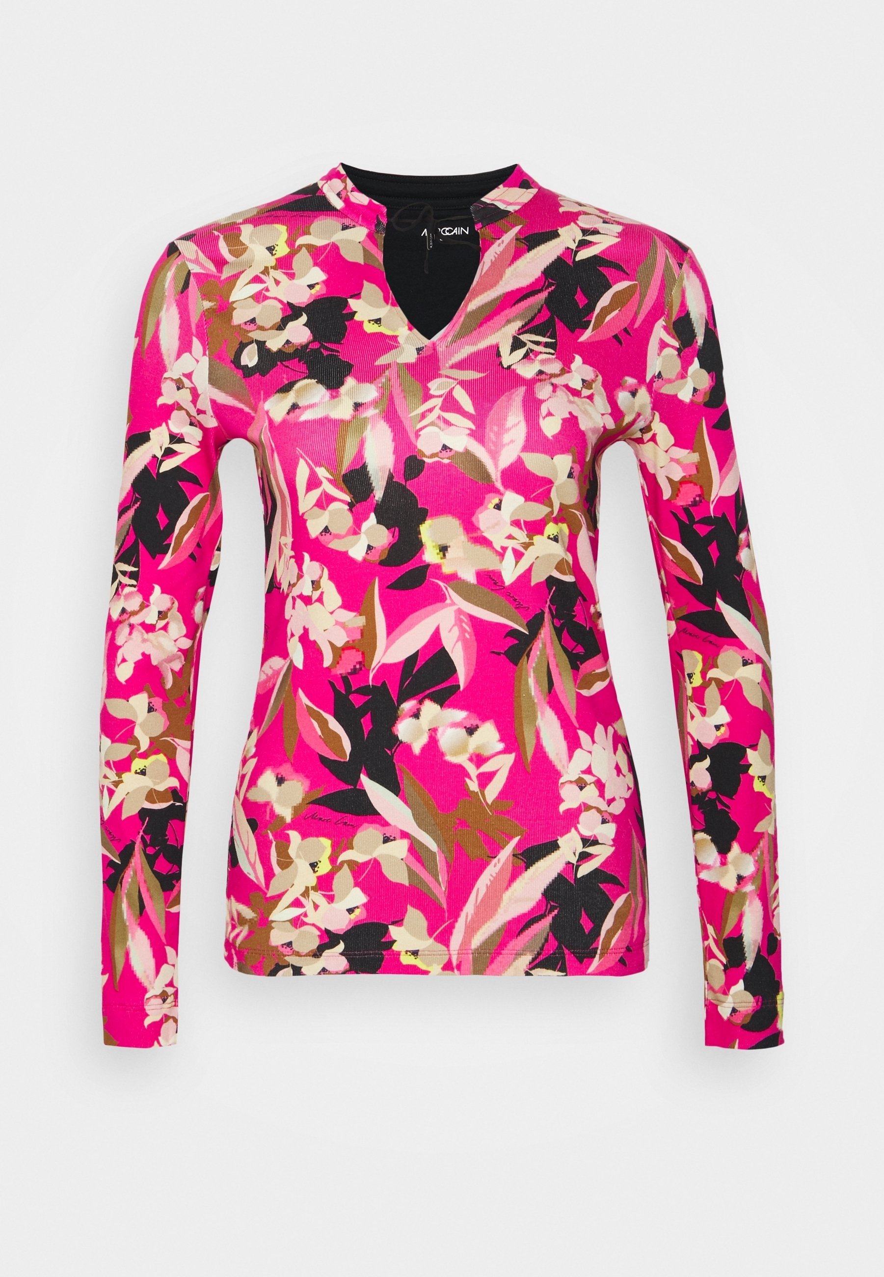 Manteau En Laine D'alpaga Marc Cain Taille 40 - état Quasiment Neuf - Multicolore - Boutonnage - Automne/élégant