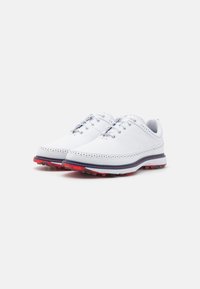 adidas Golf MODERN CLASSIC 80 SPIKELESS - Golfskor - footwear white/collegiate navy/better scarlet