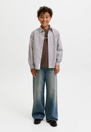 Jack & Jones Junior, JORNORREBRO EMB TEE SS CN NOOS JNR - Trükipildiga T-särk - java