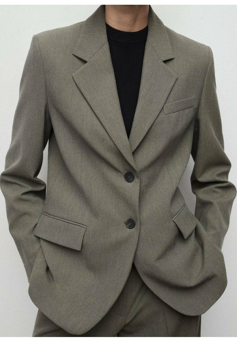 Belidome Blazer Homme Ajusté 1 Bouton – Coupe Slim Élégante Et Confortable