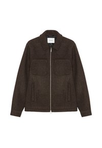 MARSEILLE SOLID WOOL  - Lagana jakna - delicioso brown