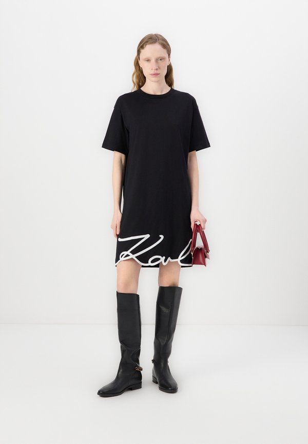 SIGNATURE HEM DRESS - Jersey dress4