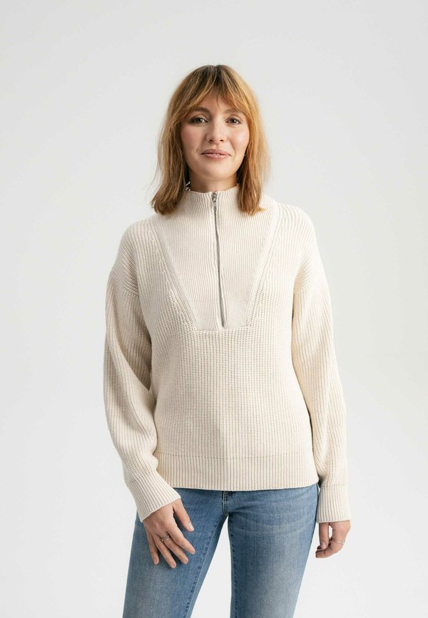 Strickpullover - cream melange