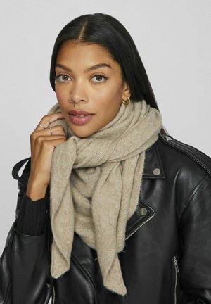 VILA SCHAL STRICK - Bufanda - natural melange