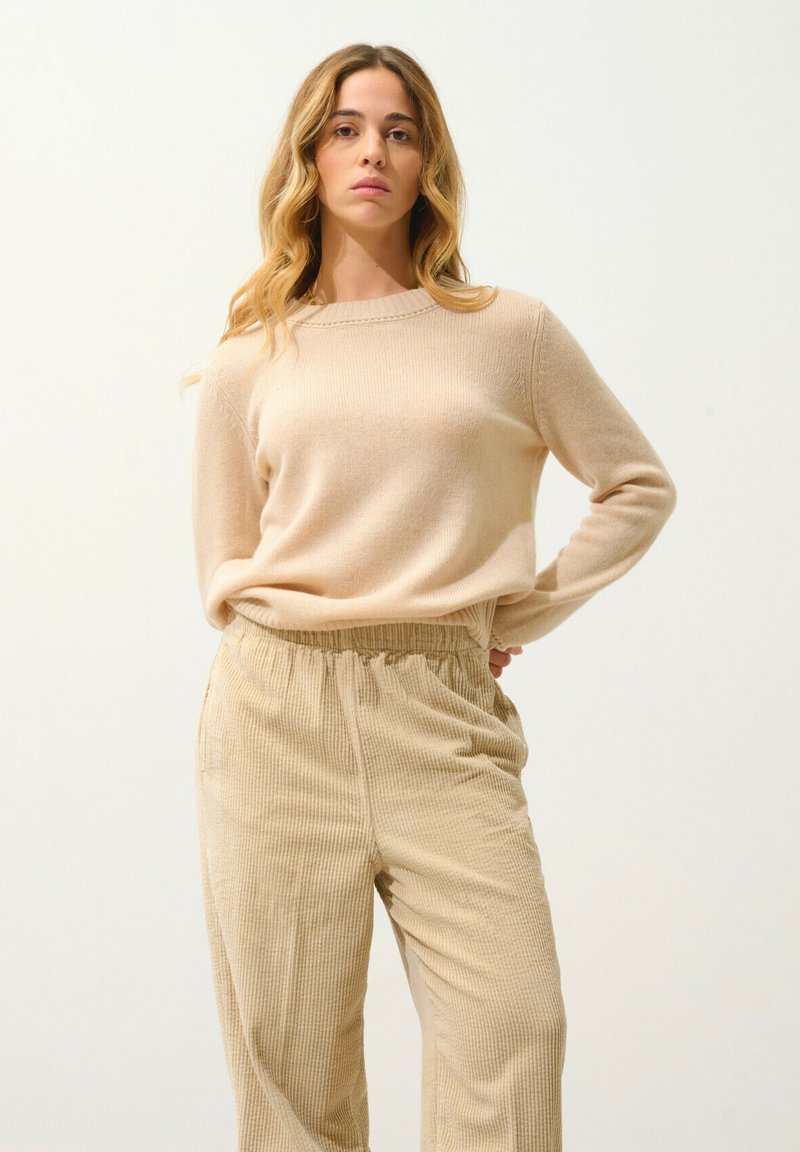 Authentic Cashmere Strickpullover - sand