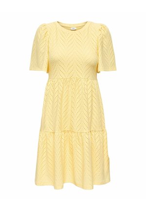 JDY JDYCARLA CATHINKA DRESS - Dienas kleita - pale banana