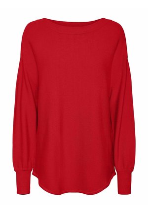 Striktrøje - red