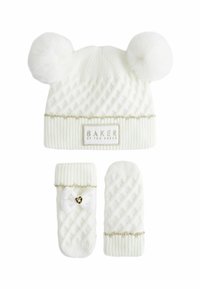 Baker by Ted Baker DOUBLE POM EARED AND SET - REGULAR FIT - Gorro - cream
