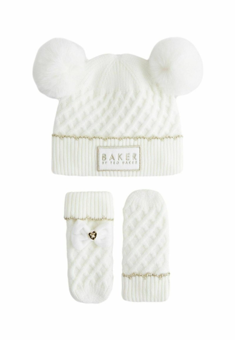 Baker by Ted Baker DOUBLE POM EARED AND SET - REGULAR FIT - Gorro - cream