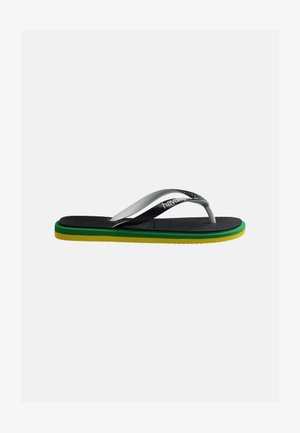Havaianas, HAV. BRASIL TWIST UNISEX - T-pántos szandálok - black