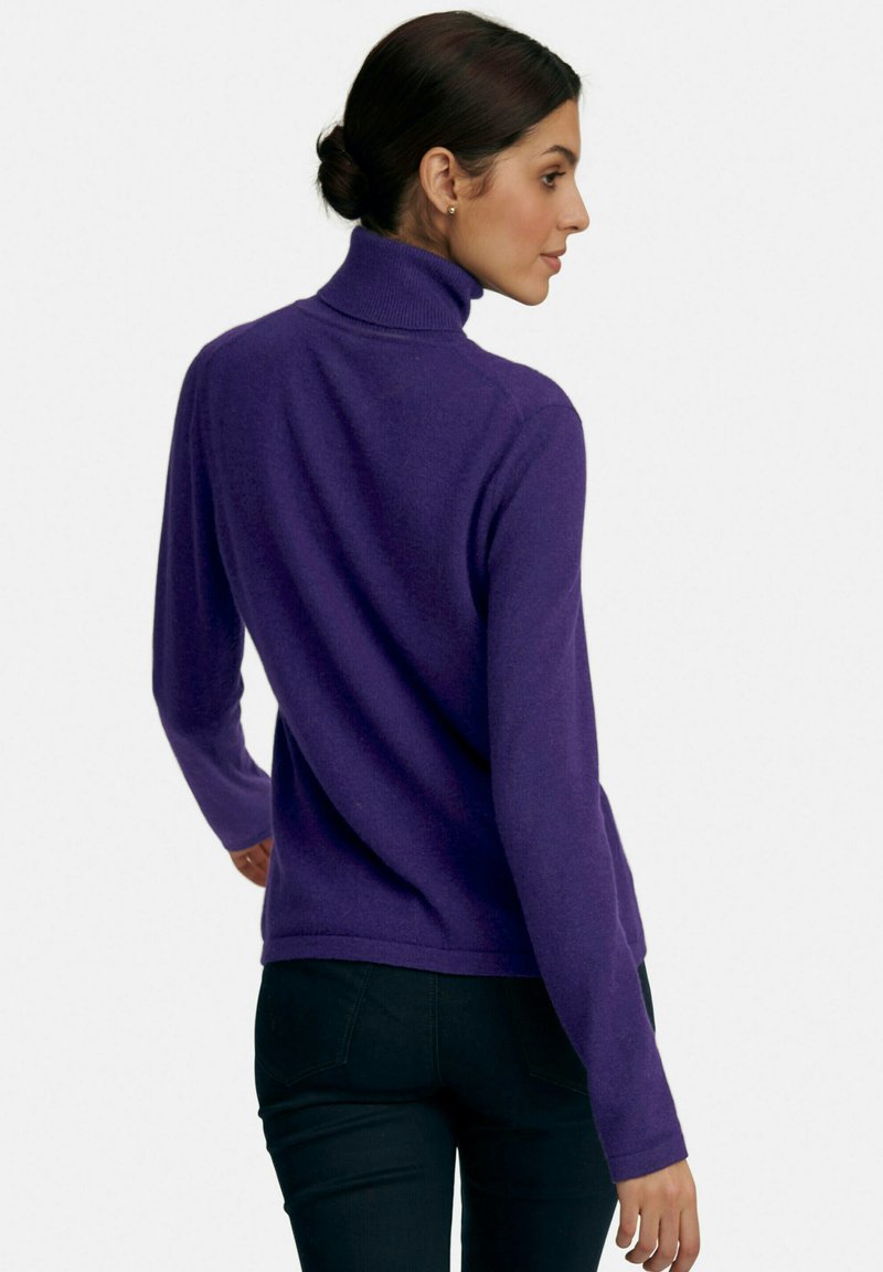 Damen Strickjacken | PETER HAHN Strickpullover lila - DS20169 Damen Strickjacken | PETER HAHN Strickpullover lila - DS20169