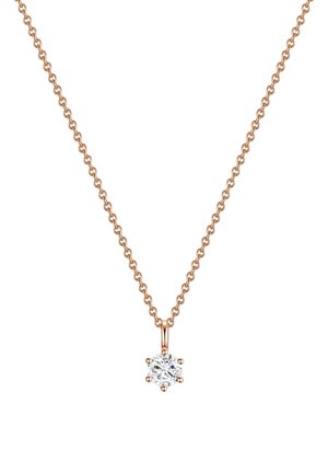 Necklace - rose gold-coloured