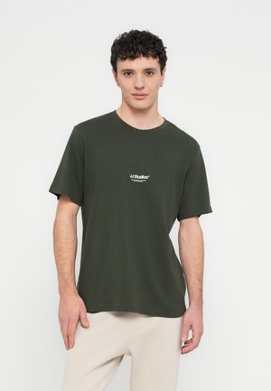 Jack & Jones ESOHO TEE CREW NECK - T-paita - dark green