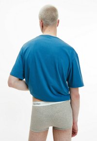 Calvin Klein Underwear TRUNK 3 PACK MODERN COTTON STRETCH - Boxer brief - black/white/grey heather