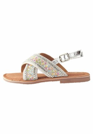 Next BEADED CROSS- REGULAR FIT - Sandaler - silver