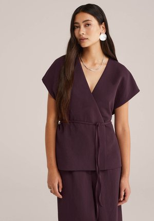 WE STUDIO - Camicetta - aubergine