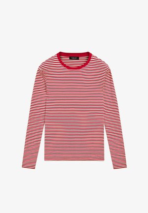 Massimo Dutti, Langærmet T-shirt - red