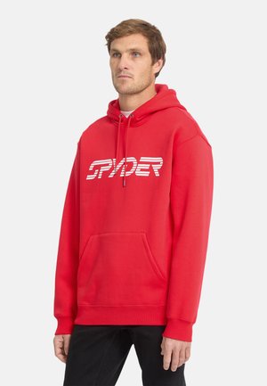 Sweat à capuche - spyder red