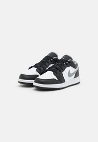 Jordan AIR JORDAN 1 LOW UNISEX - Baskets basses - black/particle grey/white