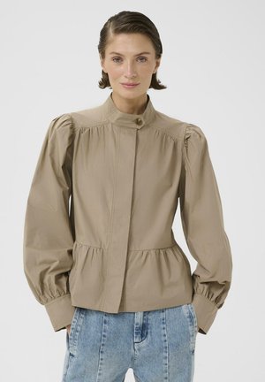 Košilová halenka  - weathered teak