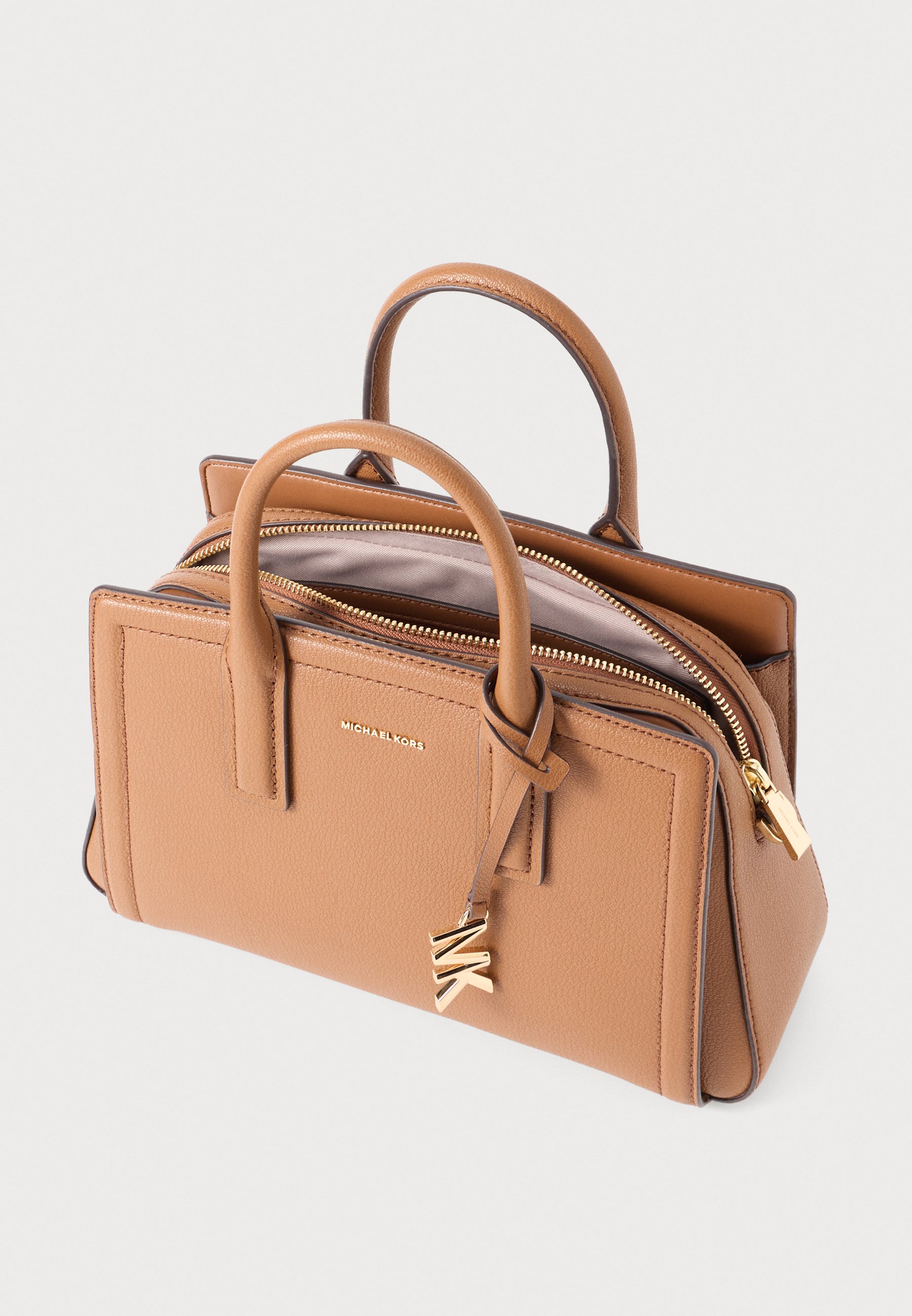 MICHAEL Michael Kors LAILA SATCHEL - Geantă de mână - brown/maro