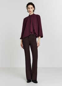 Calliope Bluse - bordeaux