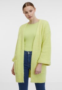 ORSAY Strickjacke erbsenfarbe hellgrün/hellgrün Zalando