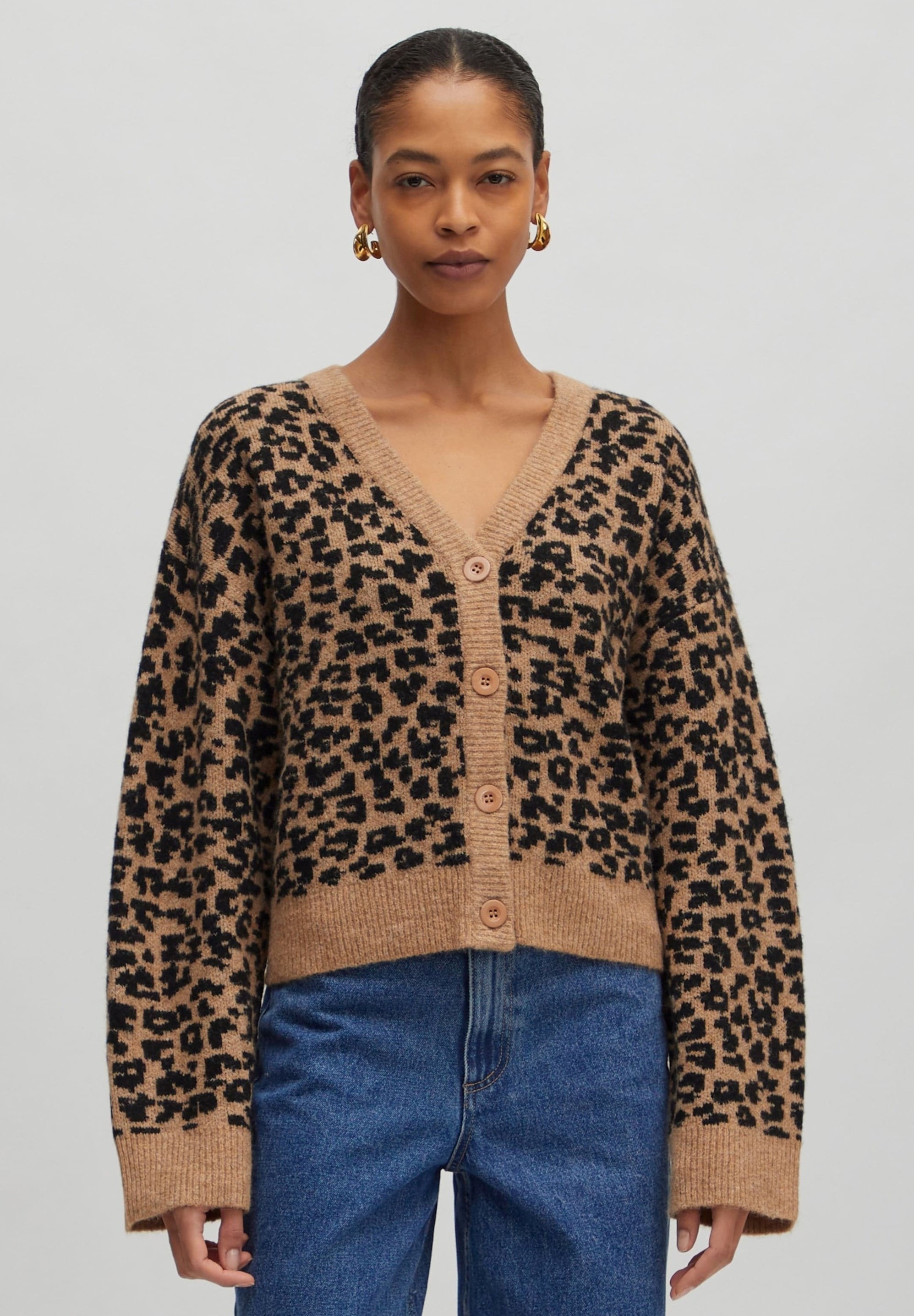 Zalando Cardigan Braun Beige Cardigan Edited Strickjacke EDITED