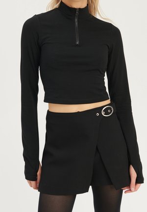 T-shirt à manches longues - black