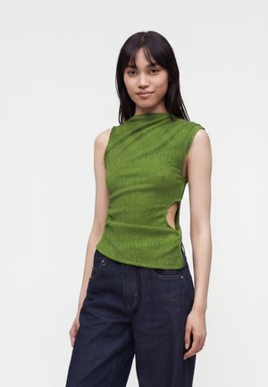 Topshop, CUT OUT - Débardeur - green bee
