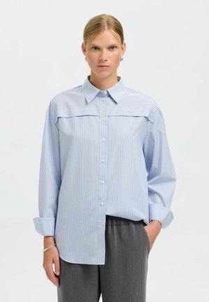 LANGARM - Overhemdblouse - cashmere blue
