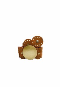 Stradivarius WITH CIRCLES  - Gürtel - camel