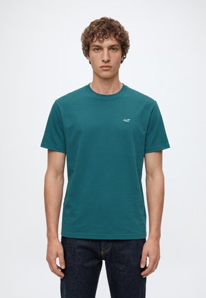 Hollister Co., APAC EXCLUSIVE EVERYDAY ICON TEE  - Обикновена тениска - green