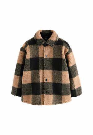 Next, Fleecejacke - black/tan