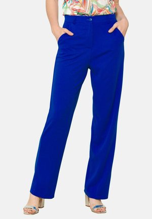 FLOWING STRAIGHT - Pantaloni - electric blue