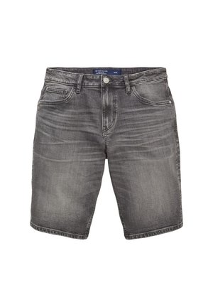 TOM TAILOR JOSH - Shorts vaqueros - used mid stone grey denim