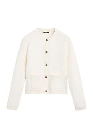 WITH GOLD BUTTONS  - Cardigan - beige