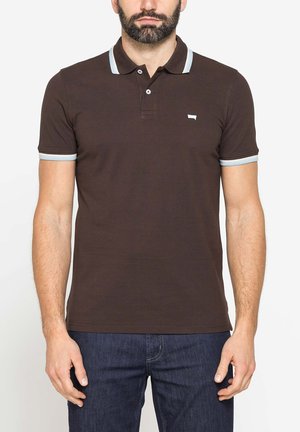 Carrera Jeans, POLO SHORT SLEEVE - Polo - seal brown