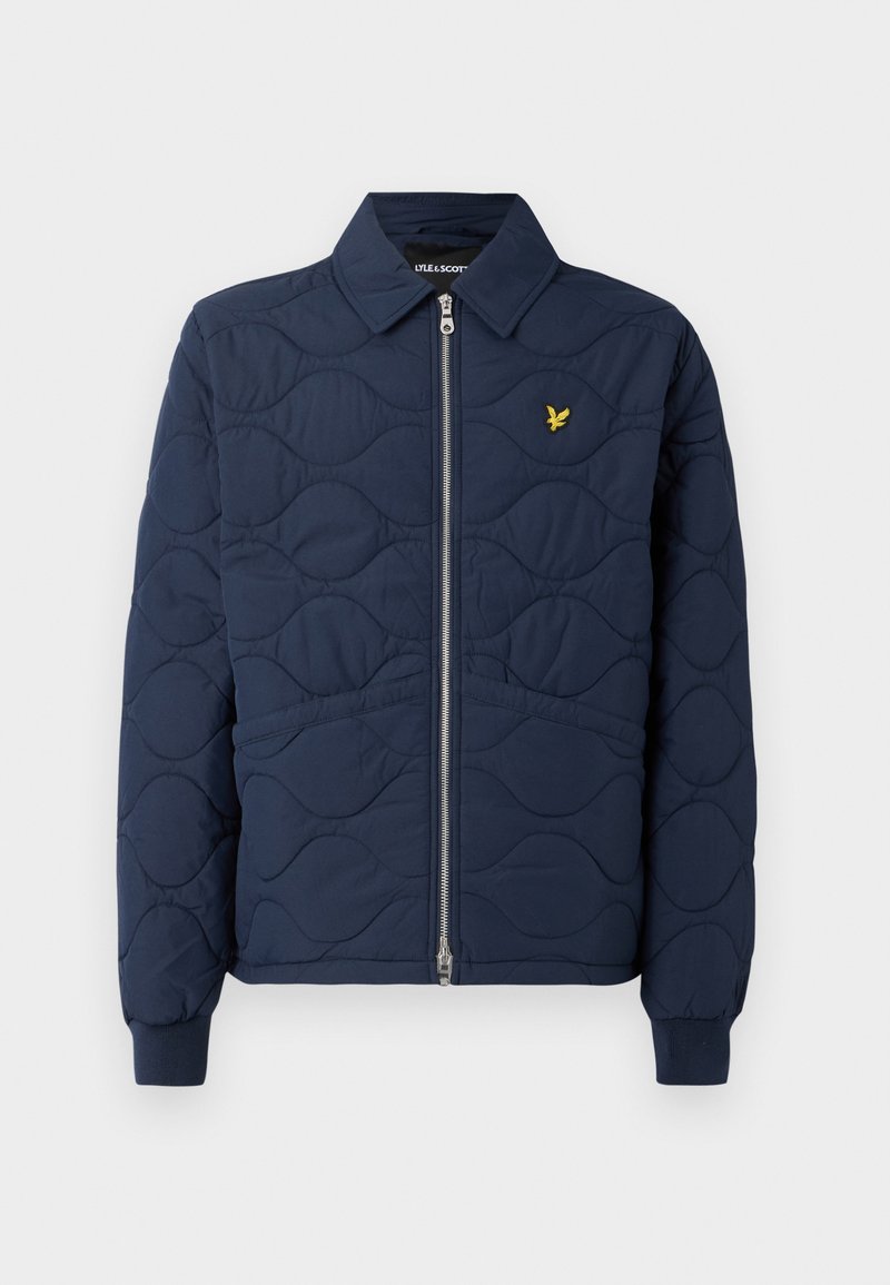 Lyle & Scott QUILTED JACKET - Übergangsjacke - dark navy/dunkelblau ...