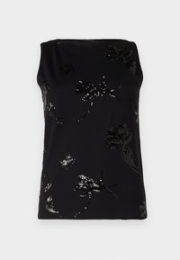 SLFMALLI APPLIQUE - Top - black