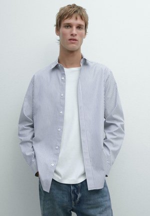 OXFORD - Hemd - mottled dark blue