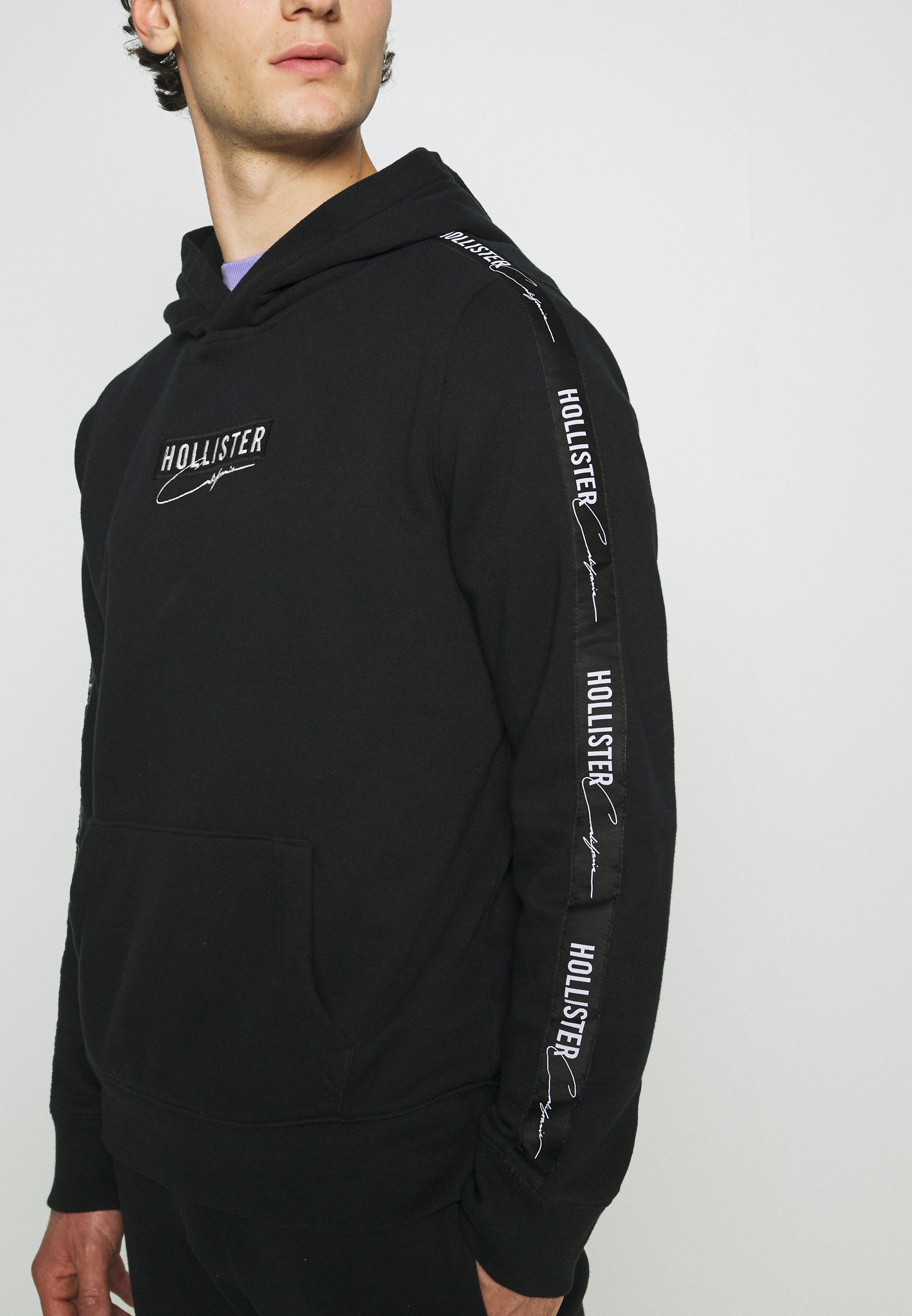 Hollister Co. TAPE MATCHBACK - Chándal - black/negro - Zalando.es