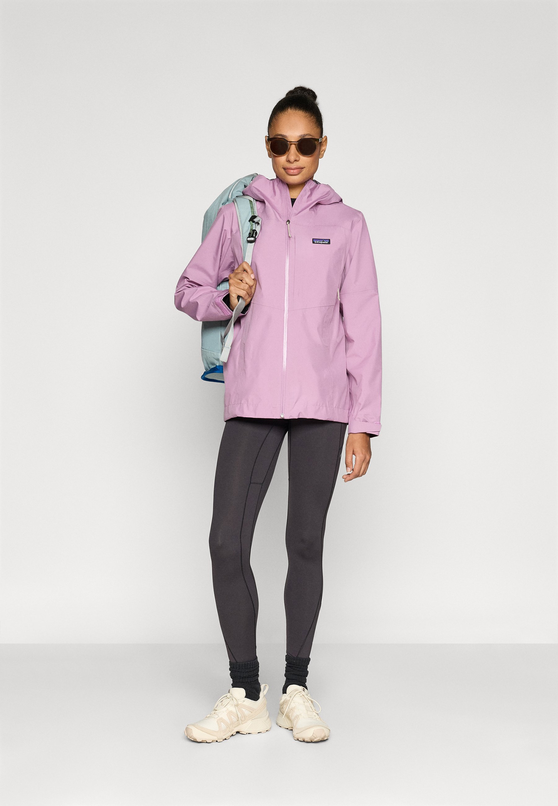 Patagonia BOULDER FORK RAIN - Hardshell jacket - light violet