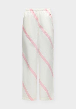 Marimekko, ARVOITUKSIA BASSO - Παντελόνι - off white/light pink