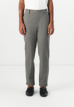 Vero Moda VMMAYA KIARA LOOSE PANT - Nadrágok - black/brown