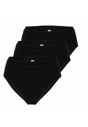 3 PACK MIDI SLIP SOFTBUND SERIE  - Briefs - schwarz
